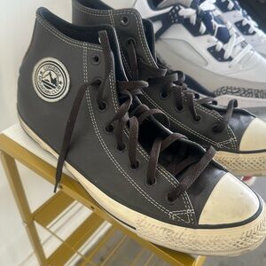 Converse Charcoal High-Top Sneakers